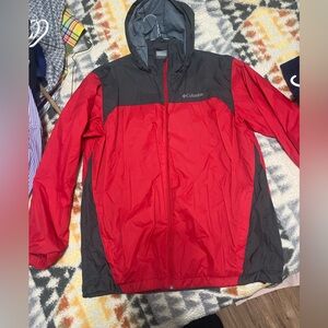 Columbia rain coat